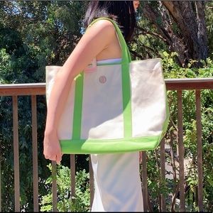 lilly pulitzer large via tote bag